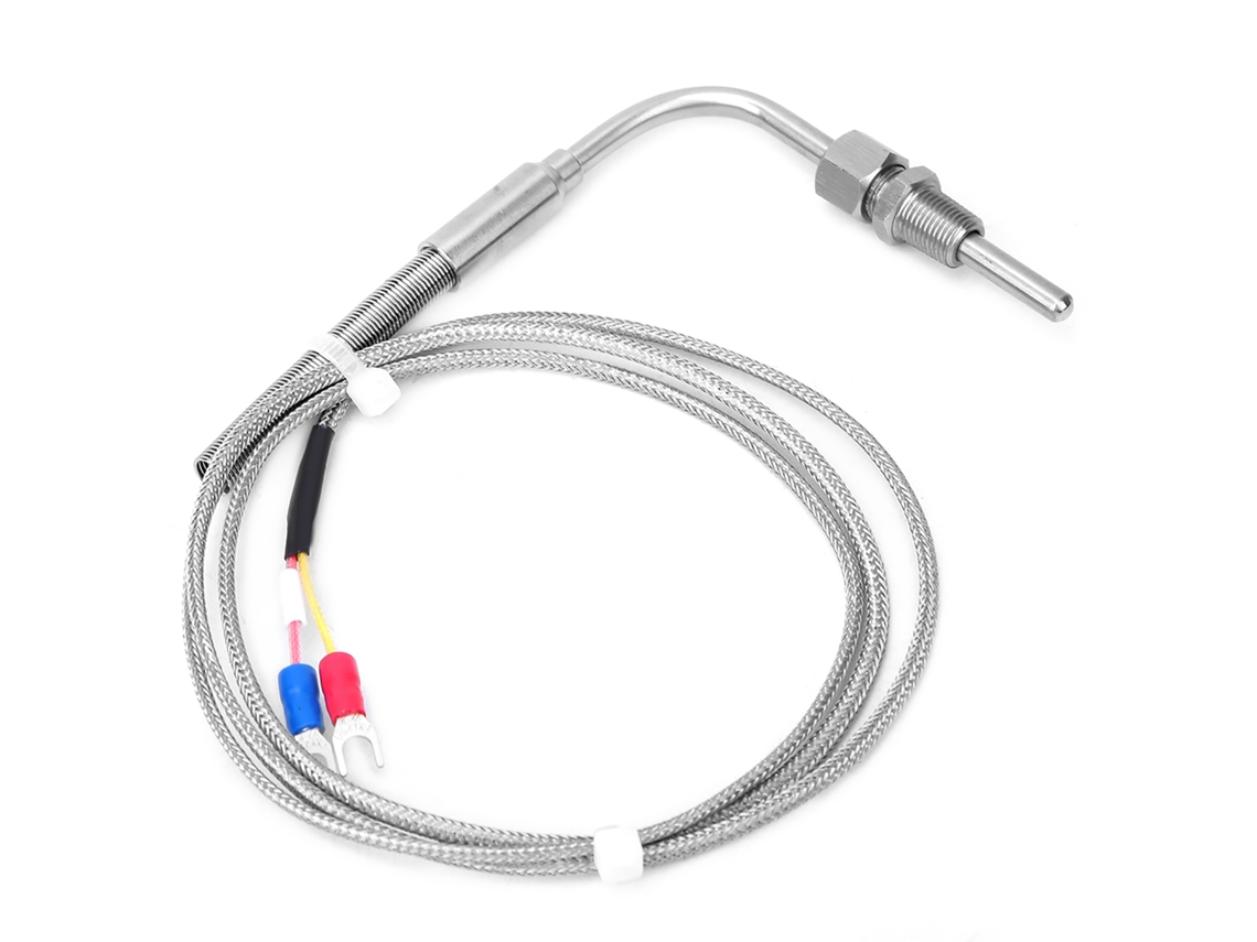 Sensor De Temperatura Tipo K Prova 90° Com Fio 1m