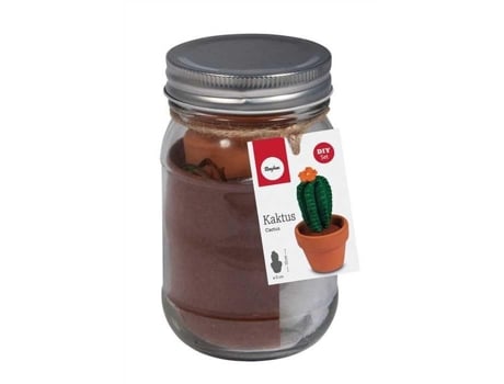 Kit Lã Cardada Faça Você Mesmo Cactus Ø 5 Cm X 10 Cm Rayher