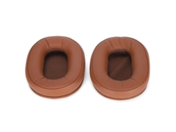 Aetheria cushions de Ouvido Substituição para Fones Ath msr7 M40x M50x Couro Pu Marrom