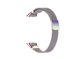 Pulseira Milanese Para Samsung Galaxy Fit Sm-r370 (rosa)
