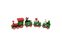 Trem De Natal Sustentável Para Presente, Árvore De Natal, Trem De Desenho Animado, Brinquedo, Decoração De Natal, Jiyuge Aquaforge