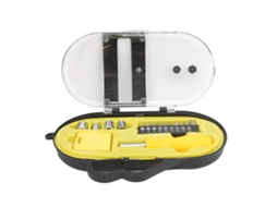 Conjunto De Ferramentas Laxiscreed Para Reparações Diárias Com Bits De Chave De Fenda De Alta Qualidade