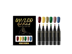 Kit de Esmalte Unhas LAXISCREED com Caneta, Marca Worten para Nail Art Criativa
