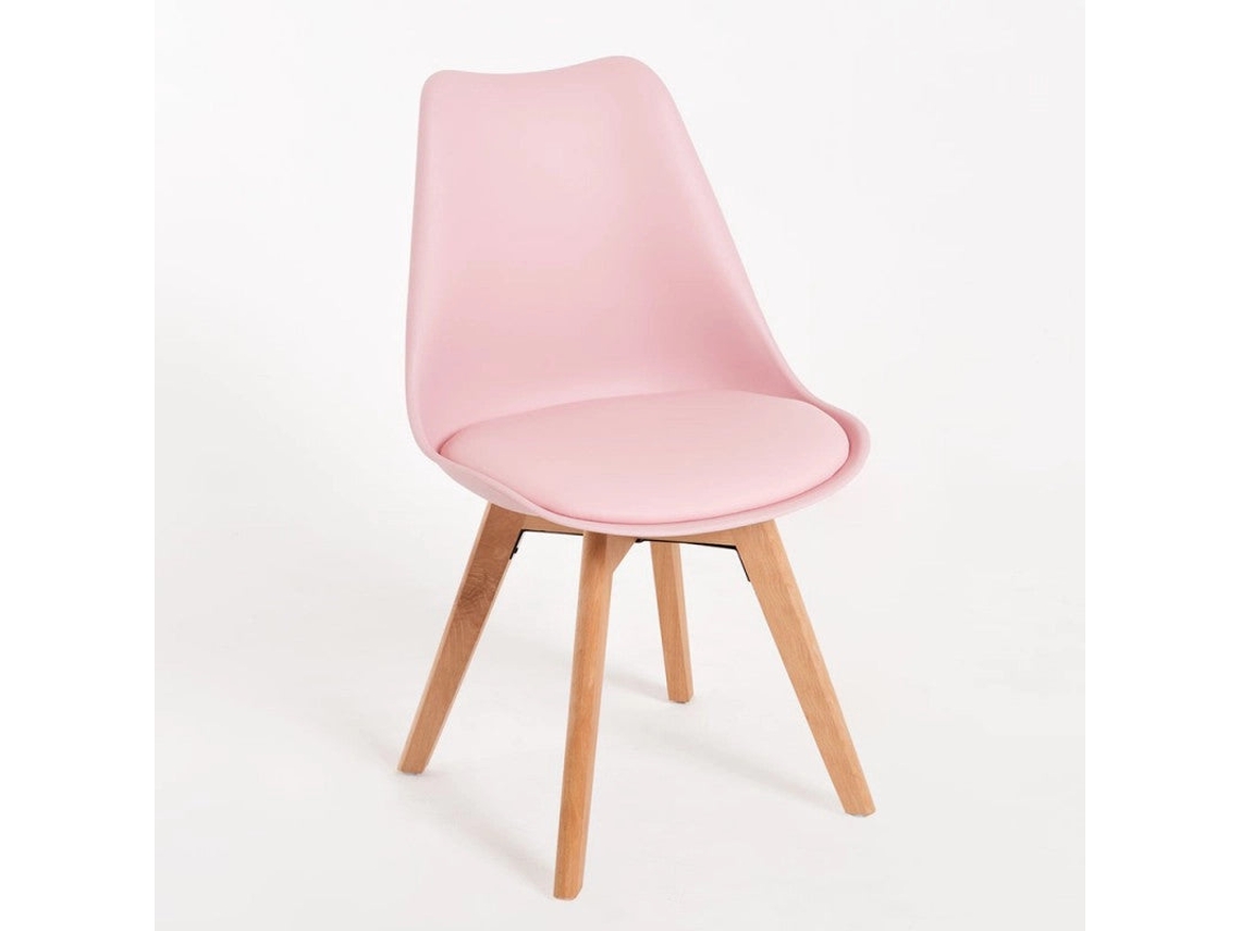 DUDECOR Cadeira Skagen Basic Rosa