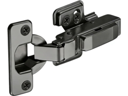 Conjunto De 2 Dobradiças Para Armário Cozinha, Dobradiças De Sobreposição 110° Com Fechamento Suave, Dobradiças Para