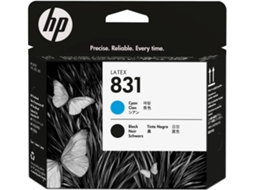 Cabeça de impressão HP 831 Cian/Preto