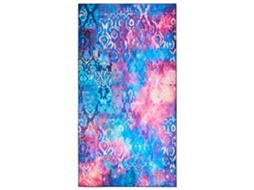 Alfombra Beliani Orvella De Poliéster Multicolor 80x150