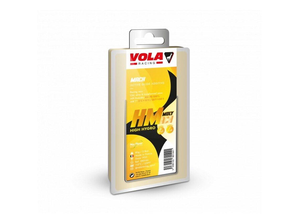 Cera de corrida de esqui Vola HMach Moly 80 g