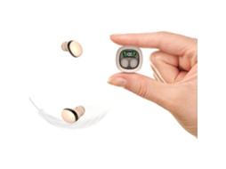 Fones de Ouvido Bluetooth MDUG invisíveis, discretos, à prova d'água, para orelhas pequenas