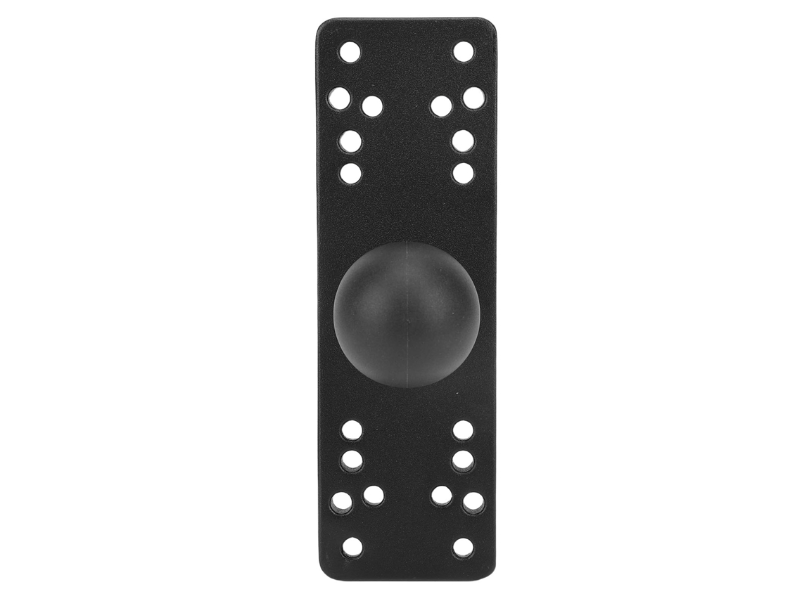 Fish Finder Fixed Bracket, Universal Hole Installation, Aluminum Alloy Ball Head Base