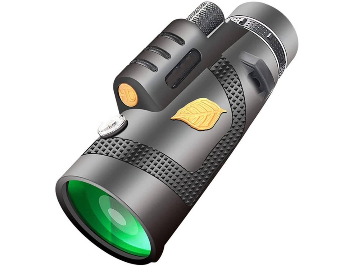 Binóculos ENKERS Monoculares 12X50 Estelarescópio À Prova D'Água Monocular HD Bak4 Prisma para Tiro Ao Alvo Caça Observação de Pássaros-Preto