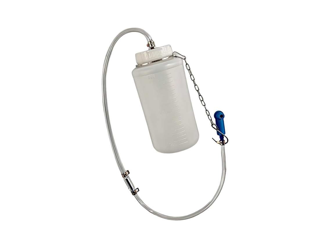 Ferramenta De Drenagem Fluido Freio Uso Geral Com Adaptador Safe Stop E Tubo Transferência Flexível Silicone Para