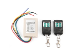 Controle Remoto Sem Fio Inteligente 12v Com 1 Receptor E 2 Controles Remotos Rf