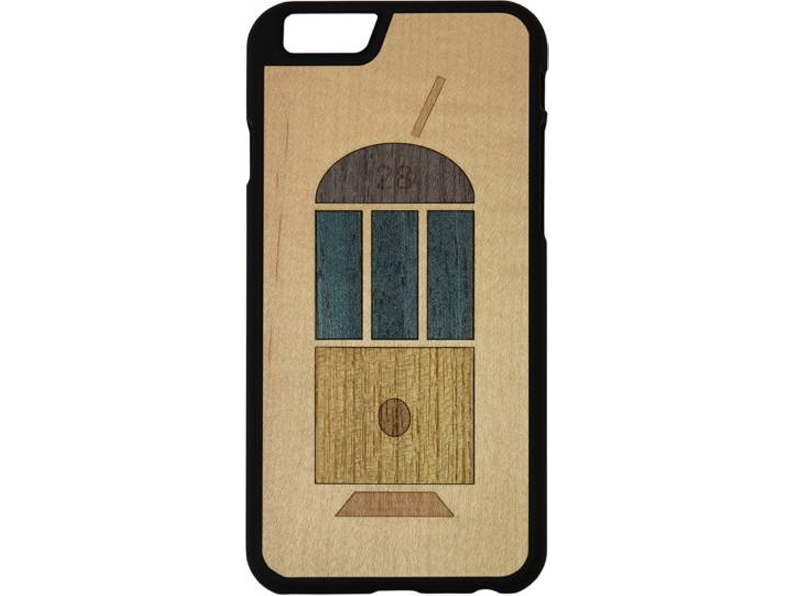 Capa iPhone 6, 6s, 7, 8 G-CODE Portugal Eléctrico Castanho