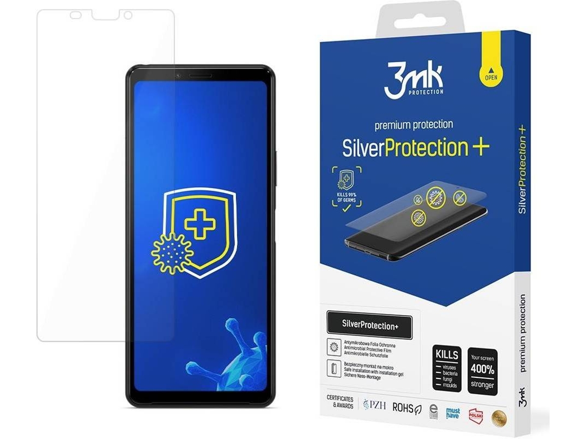 Película Vidro Temperado Sony Xperia 10 II 3MK Antibacteriana