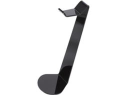 Suporte Multifuncional Para Fones De Ouvido Em Acrílico Preto Da Jojofuny Mesa Computador Organiza E Exibe Seus