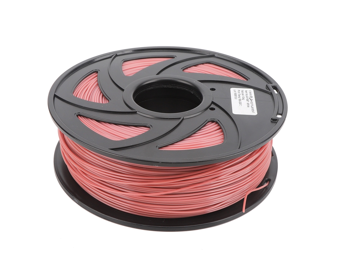 Filamento Pla Rosa Comprido Para Impressora 3d 1.75mm Diâmetro 1kg Consumível