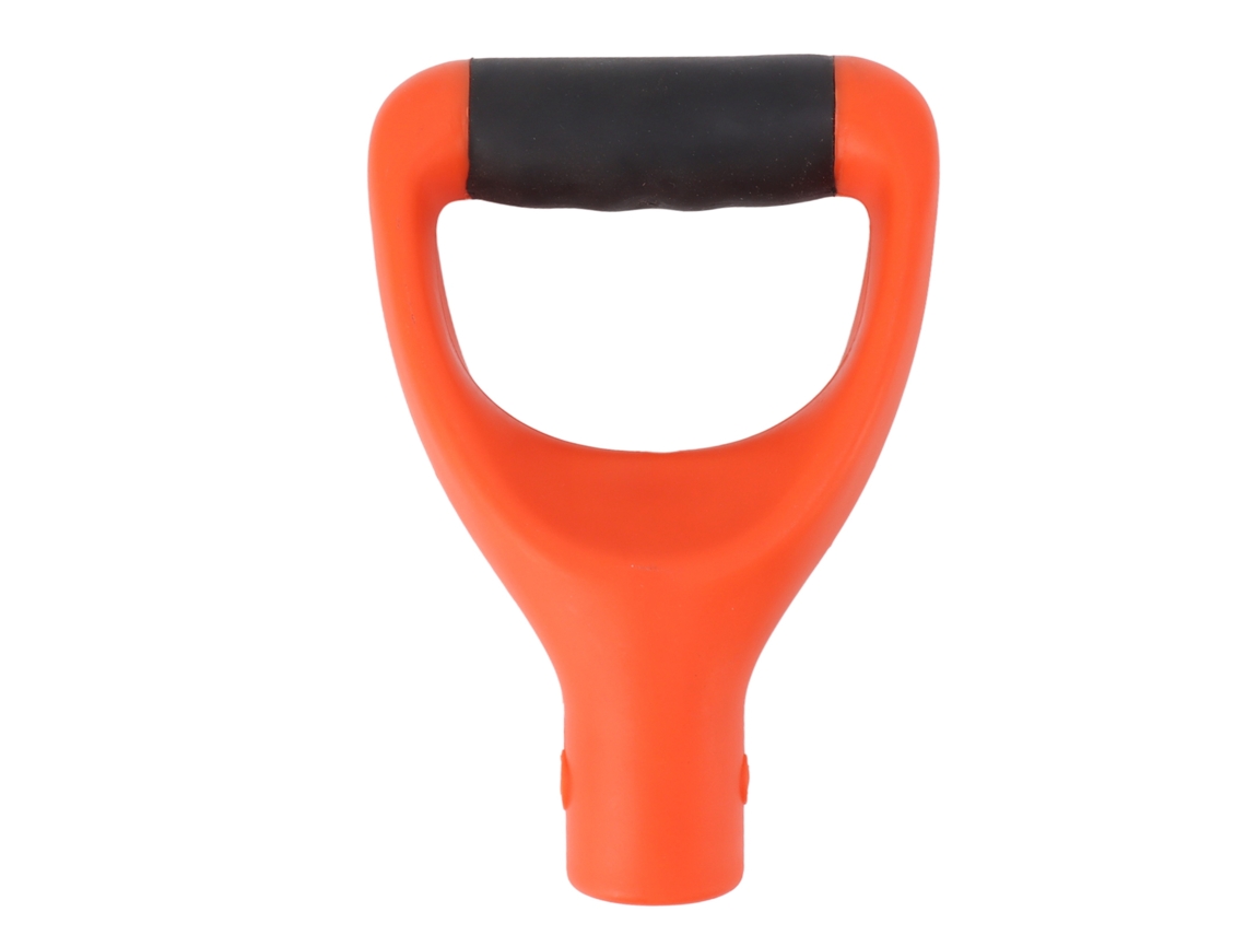 Ronjoe-cabo De Pá Com Grip Em Forma D 3.2cm Design Ergonômico Multifuncional Plástico Laranja