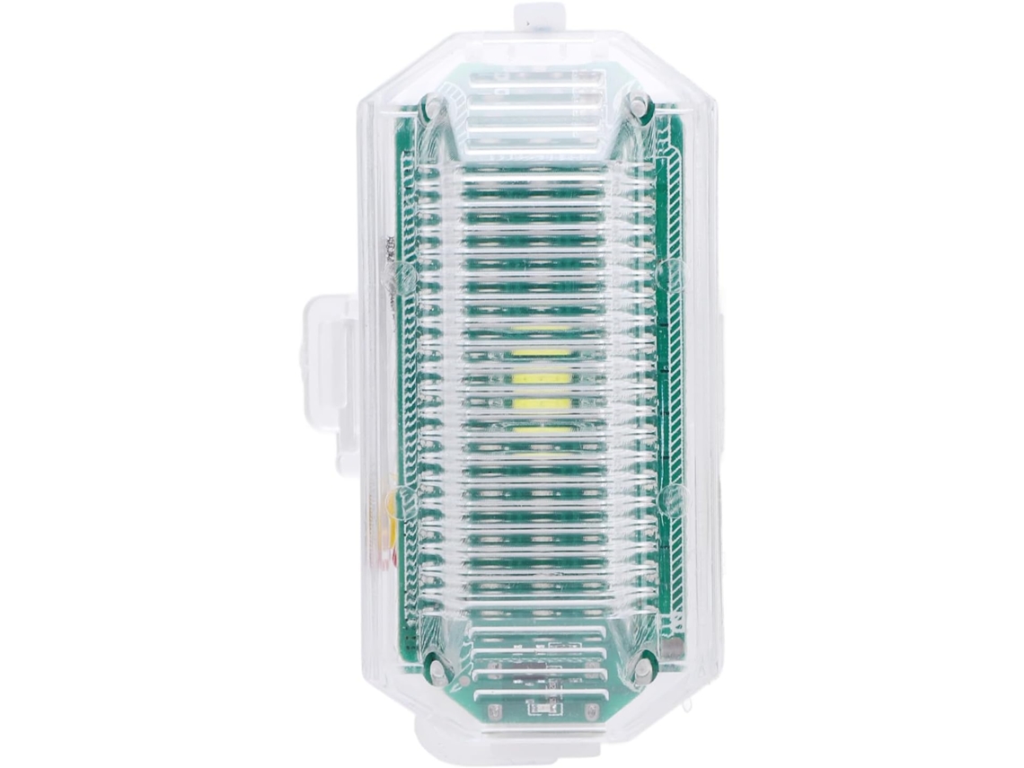 Luzes estroboscópicas LED RGB Yosoo Semi Fio, compactas e brilhantes, alimentadas por bateria, para corrida noturna.