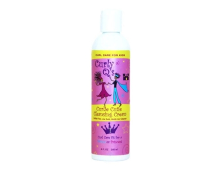 Curlie Cutie Creme de Limpeza Sem Sulfato 240ml Curly Q´s