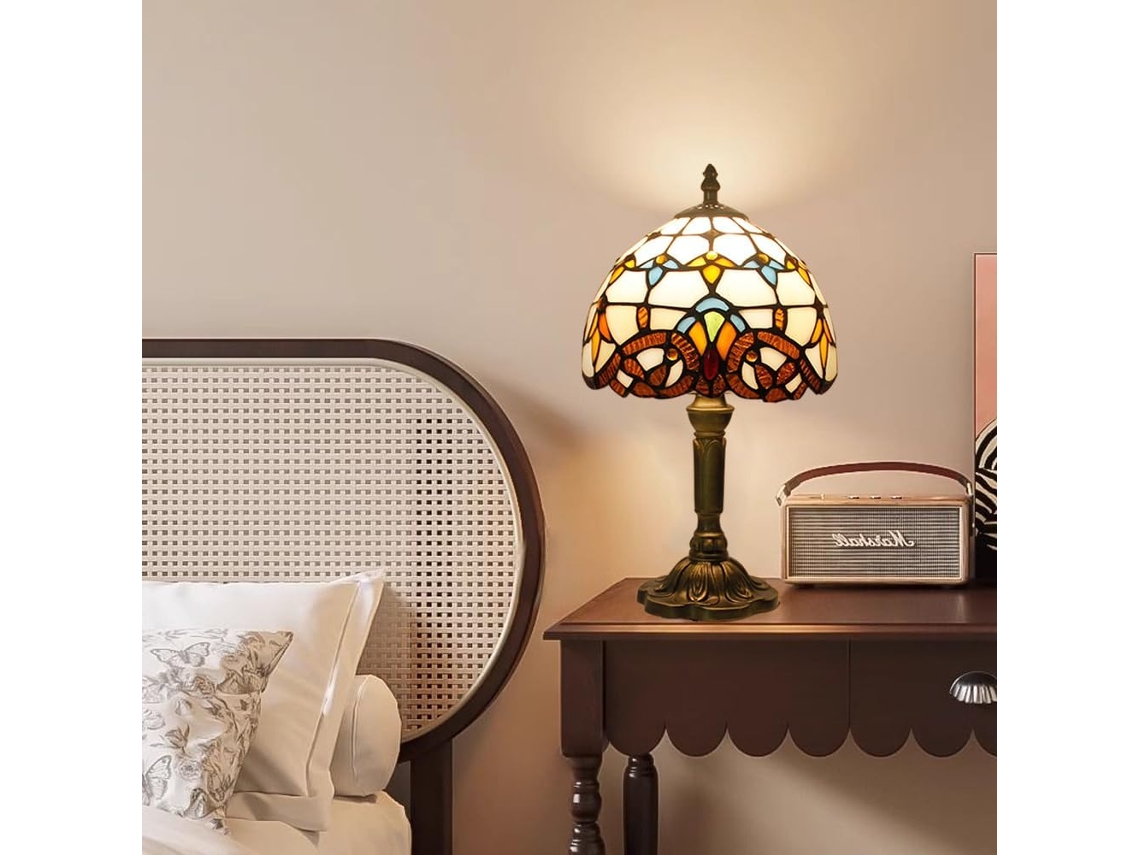 Luminária De Mesa Estilo Industrial Mengjay, Lâmpada De Mesa Retrô E27, Luminária De Cabeceira Para Leitura, Luminária