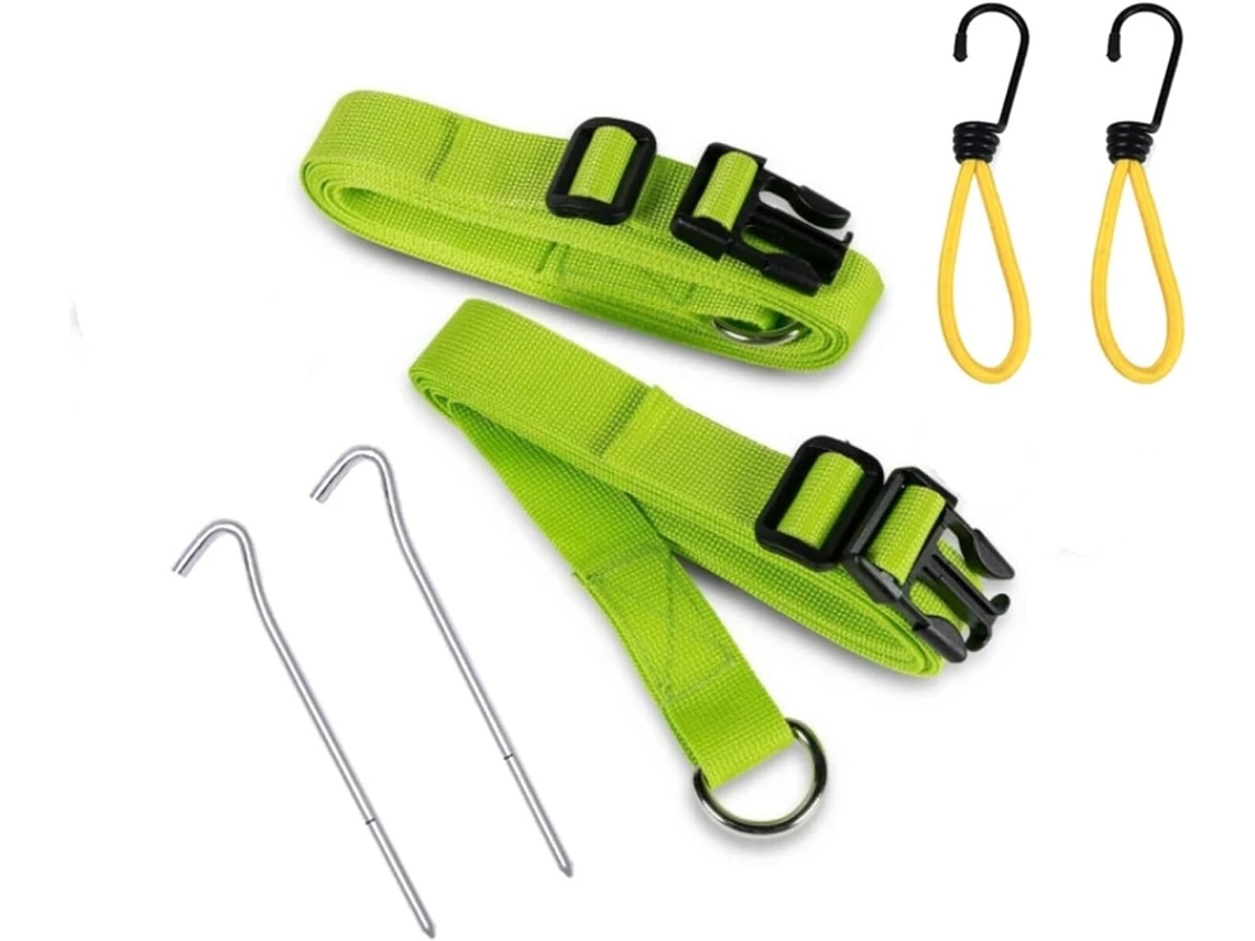 Kit De Cintas Amarração Verdes