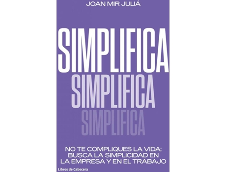 Livro Simplifica de Joan Mir Juliá (Espanhol)