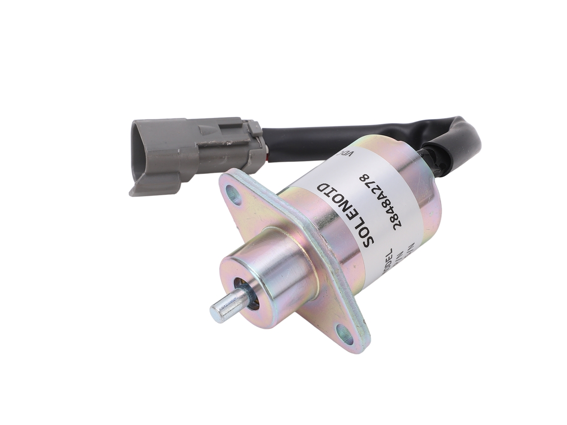 Válvula Solenoide De Corte De Combustível Laxiscreed Para Escavadoras, Interrompe O Abastecimento E Desliga O Motor