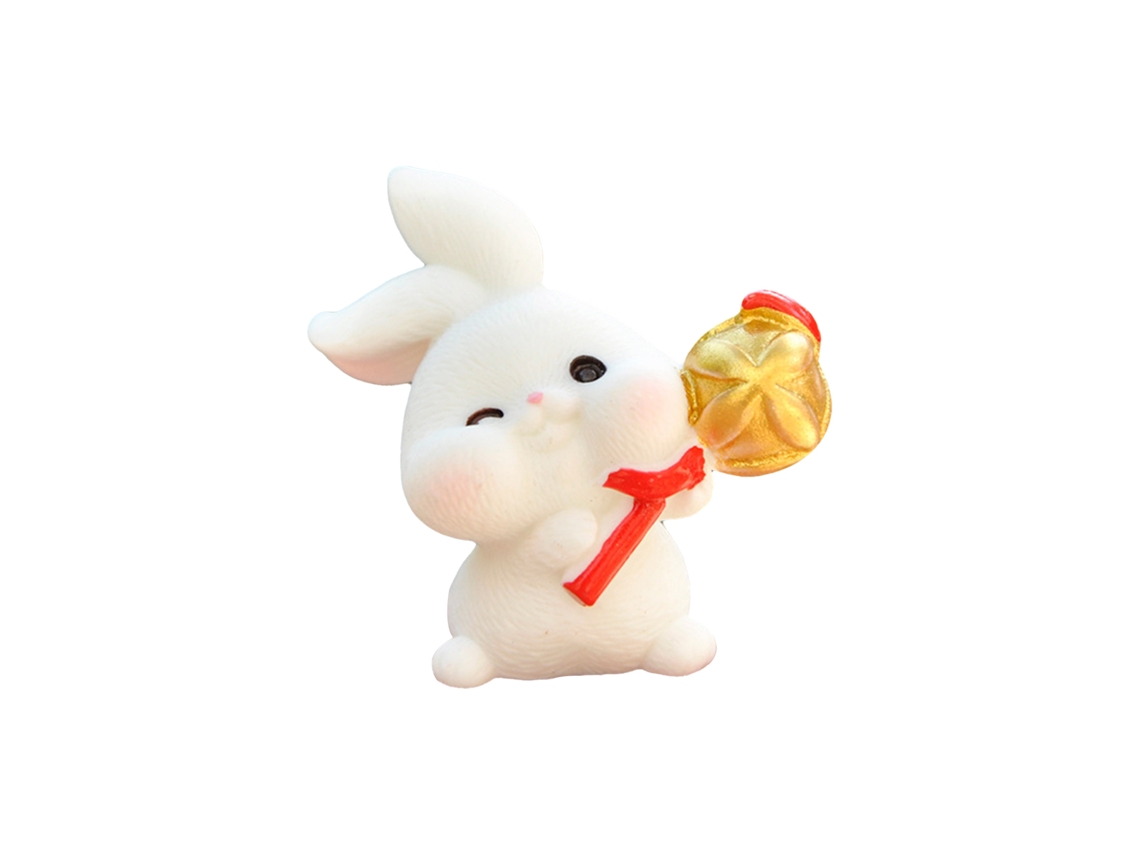 Boneca De Coelho De Ano Novo Adorno Decorativo Presente Cute