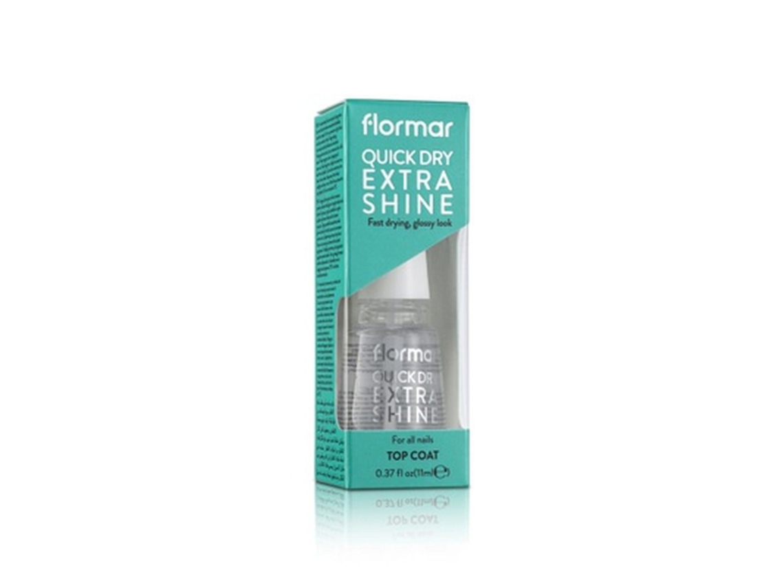 Verniz Unhas Cuidados Com As Unhas Seca Rápido Extrashine Flormar