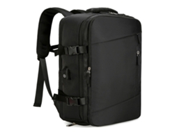 Mochila de Viagem Grande Capacidade com Porta Usb e Bolsa para Sapatos