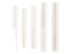 Conjunto De 5 Pentes Para Cabelo Portátil Detangler Pente De Cauda Estilo Para Salão E Lar Homens Mulheres