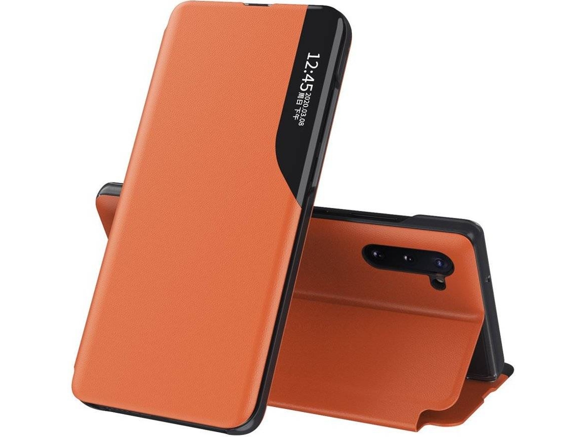 Capa Samsung Galaxy Note 10 LMOBILE Livro Laranja