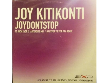 Vinil Joydontstop, Joy Kitikonti Bxr Uk