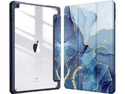 Capa Para Ipad Air 11 Polegadas Modelos 2026/2025/2024 Hibbent (azul)