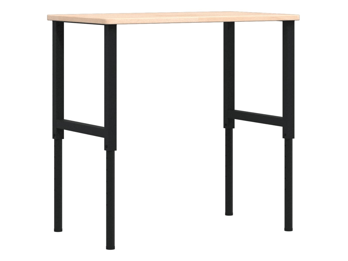 Bancada de trabalho VIDAXL Marrom Madeira de carvalho (100x60x(71,5-98)cm)