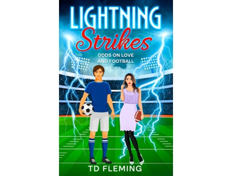 Livro Lightning Strikes Odds on Love and Football de TD Fleming (Inglês)