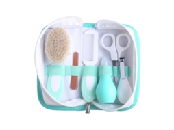 Corta-unhas Para Bebé, Conjunto De Corta-unhas Para Bebé, Corta-unhas, Penli Para Bebé E Aspirador Nasal - Verde Claro, Lã.