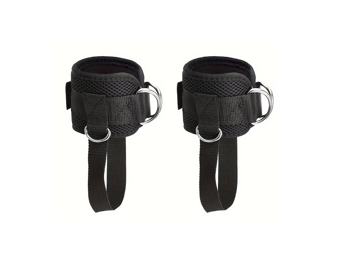 Palmilhas ajustáveis ​​para treinamento de força, com tiras acolchoadas em tecido resistente de poliéster e argola em D para aquaforge.
