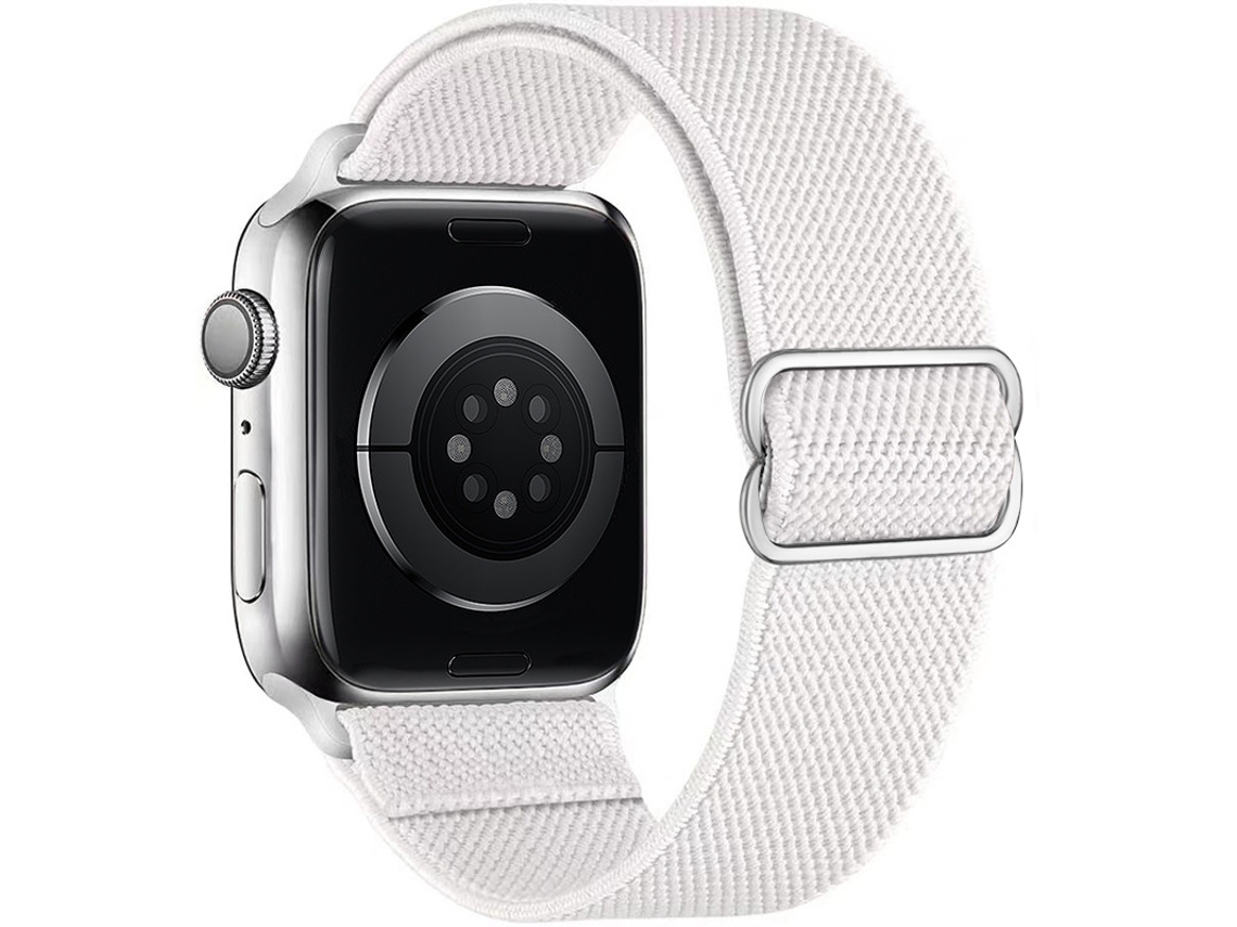 Bracelete Para Apple Watch 42/44/45/46/49mm Branco Cuich