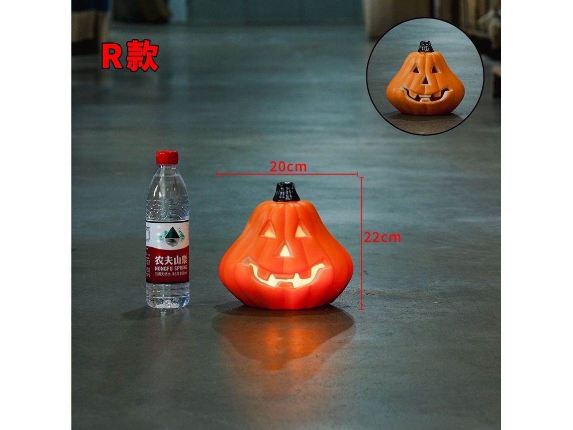 Laxiscreed Lanterna De Abóbora De 8 Polegadas Para Halloween Com Iluminação E Decoração Temática Para Fotos