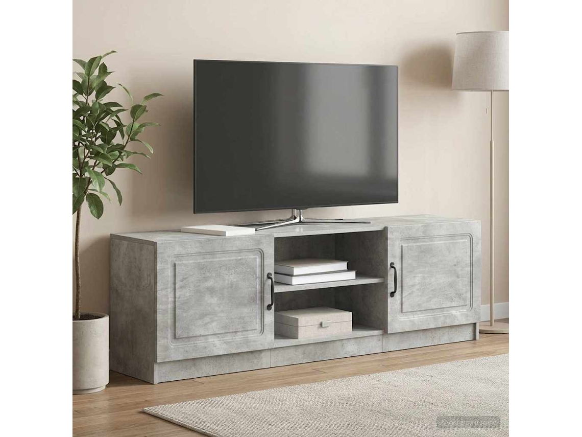 Vidaxl Gabinete Para Tv Cinzento Cimento 150 X 31 X 47 Cm