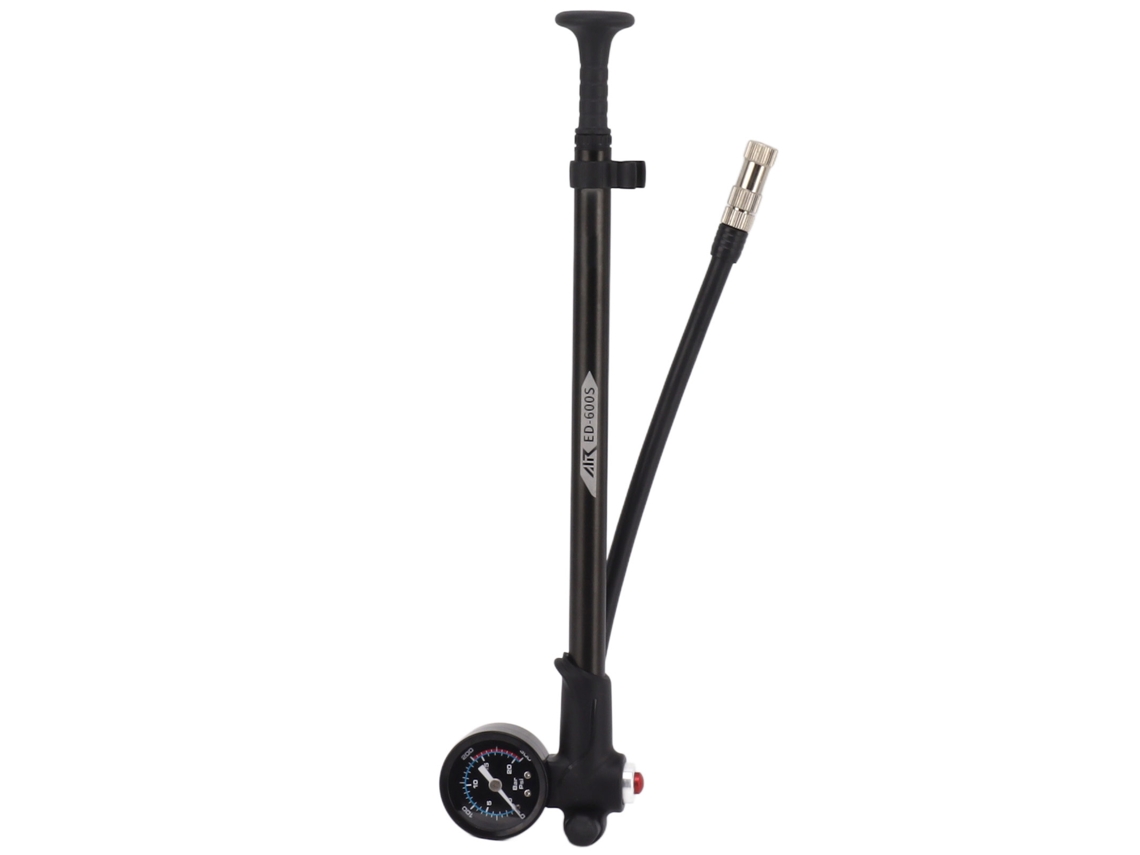 Bomba De Choque De Alta Pressão 300psi Portátil Com Válvula Americana E Francesa Para Bicicletas De Montanha E Motos