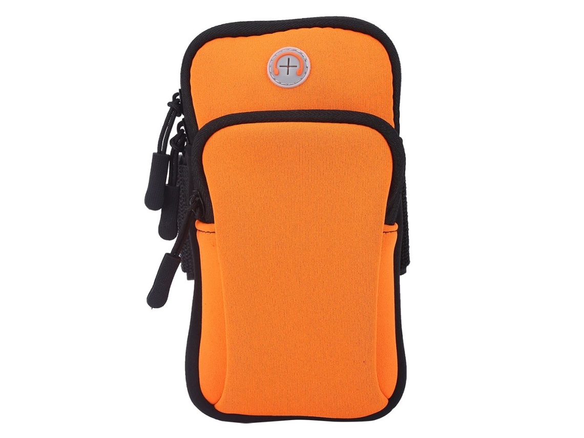 Bolsa De Pulso Laranja Para Celular, Bolsa Para Celular, Bolsa Para Esportes Ao Ar Livre