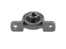 Carcaça De Rolamento Pillow Block Kp000 Liga De Zinco 10mm Diâmetro Interno Com Parafusos Fixação