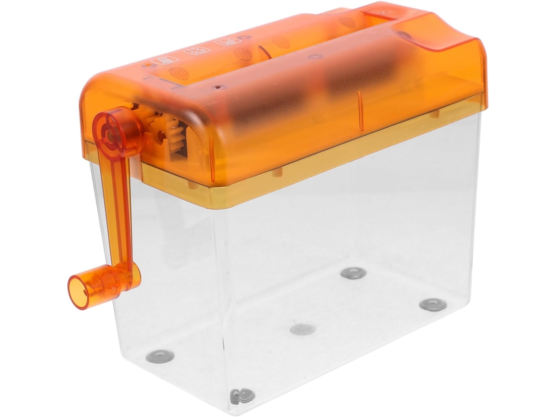 Secfou Mini Déchiqueteuse Manuelle Portable Outil De Découpe De Documents Para Bureau Et Maison