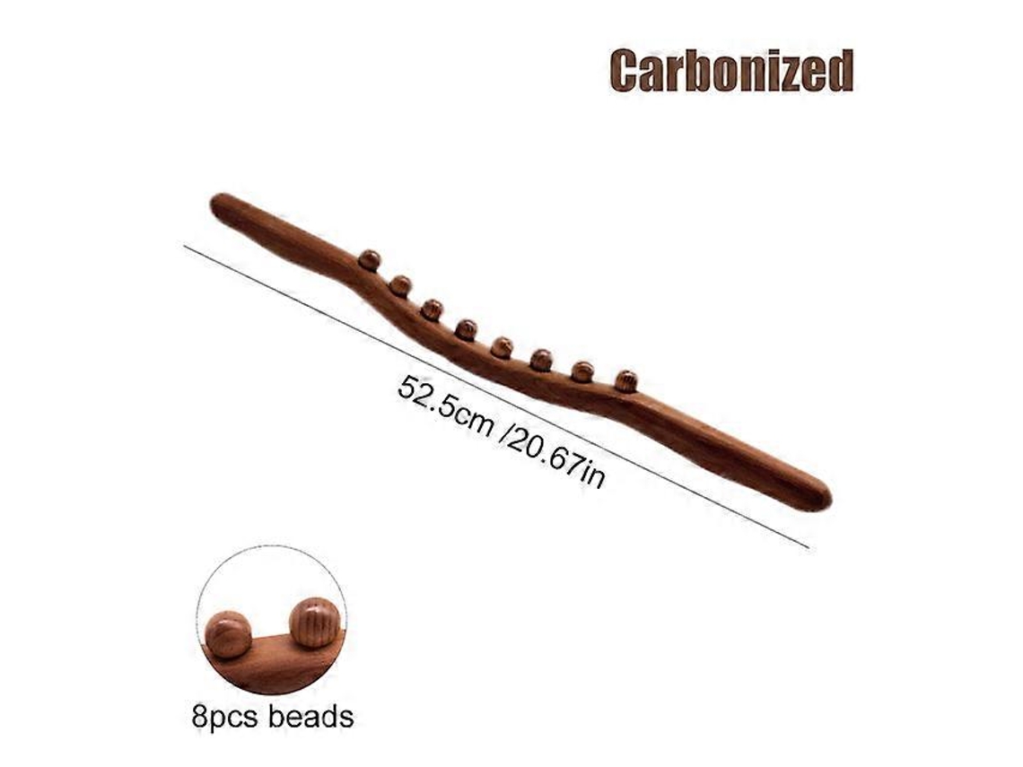 Massageador De Drenagem Linftica Com Rolo De Madeira, Ferramenta Para Aliviar A Fscia Abdominal E A Celulite, Massageador Para P-tuotuo
