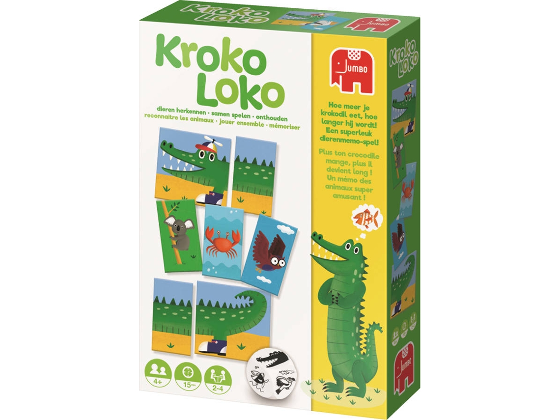 Jogo Didático JUMBO Kroko Loko