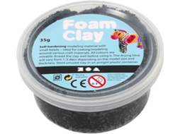 Slime CREATIV COMPANY Foam Clay Preto 35 g