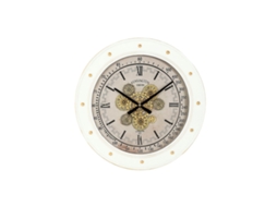 Relógio De Parede Home Esprit Branco Metal Loft 60 X 9 X 60 Cm